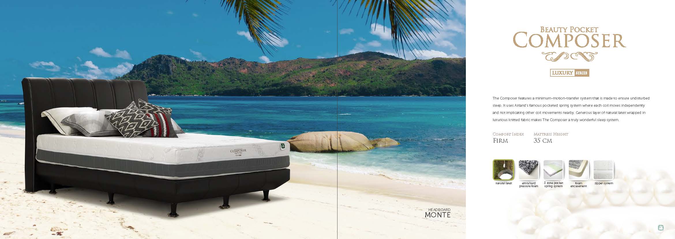 Beauty pocket Composer Set Sandaran Monte
